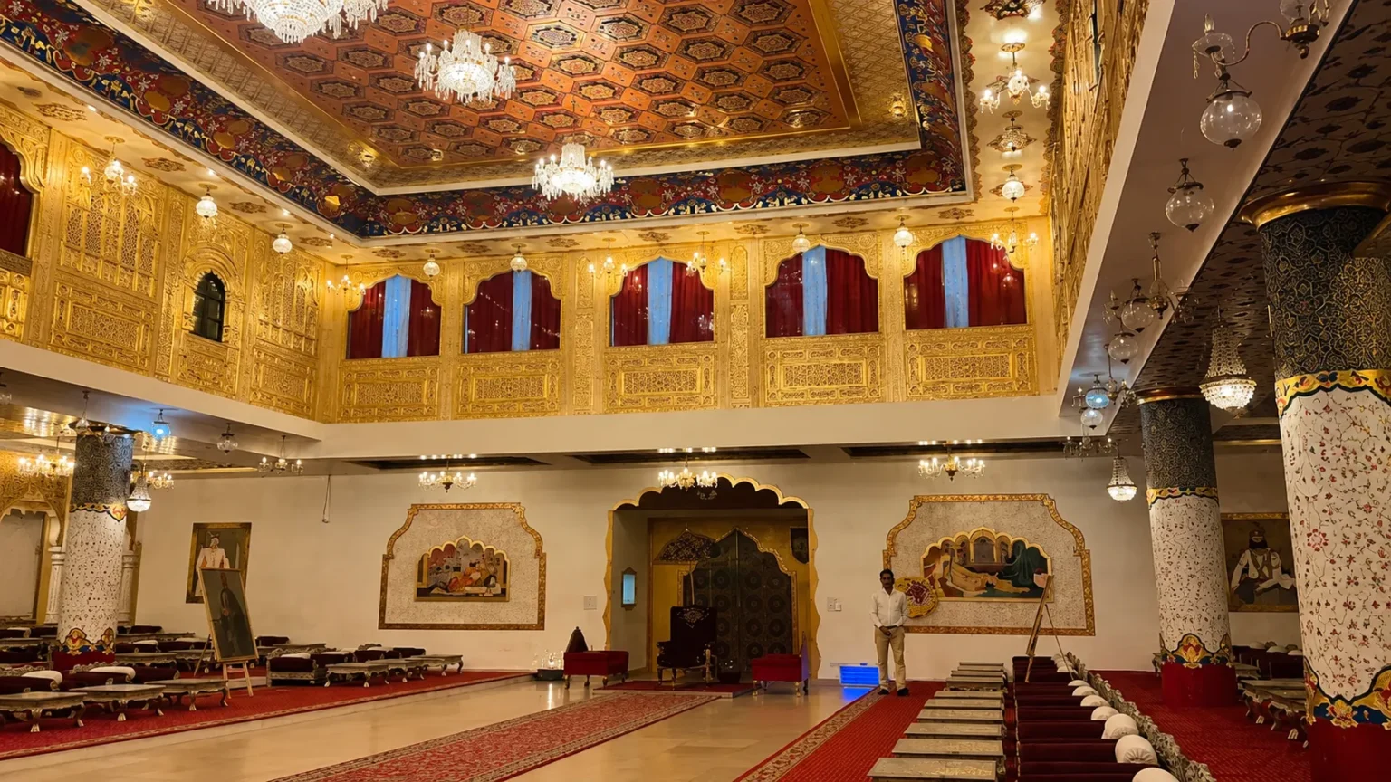Grand Heritage Banquet Hall at Virasat Restaurant Rajasthan