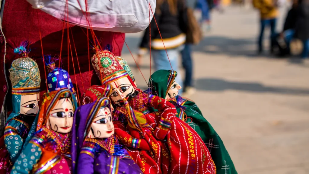 Marwar Festival Jodhpur 2026: Dates, Events & Planning 1 Colorful traditional Rajasthani puppets displayed during a cultural festival in Rajasthan
