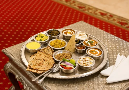 Royal Rajasthani Thali Experience at Virasat Restaurant